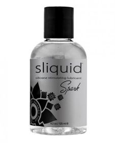 Sliquid Naturals Spark Booty Buzz Silicone Lubricant 4.2oz - TCN-SLQ-990