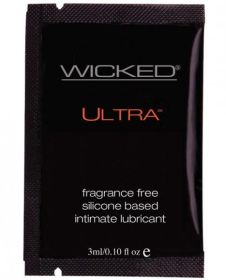 Ultra Silicone Based Lubricant - 3 ml. Packet Fragrance Free - TCN-WS5007