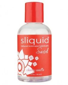 Sliquid swirl lubricant cherry vanilla - 4.2 oz bottle - TCN-7634-01