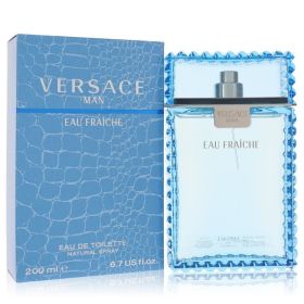 Versace Man by Versace Eau Fraiche Eau De Toilette Spray (Blue) - Men - 6.7 oz
