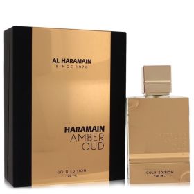 Al Haramain Amber Oud Gold Edition by Al Haramain Eau De Parfum Spray (Unisex) - Women - 4 oz