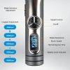 Bosonshop Professional Cordless Rechargeable Hair Clipper Kit for Men with Charging Base for Barbers 4 Guide Combs & 5 Speeds - Gray